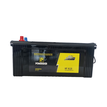 12V 120AH N120 115F51 bateria de partida resistente a ácidos ácidos